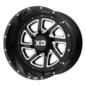 XD Series – XD833 RECOIL – Black – 20″x12″ -44mm – Summer Wheels – XD83321250944N